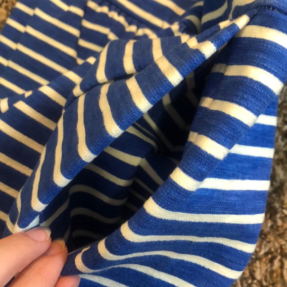 Beautiful J. Crew Blue & White Stripe Dress - Picture 7 of 10